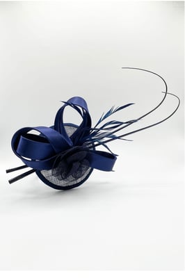 Floral and Bow Fascinator