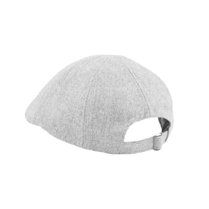 Beechfield Platte Uniseks Ivy pet voor volwassenen (Lichtgrijs)