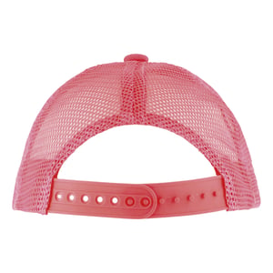 SOLS Kinder/Kids Bubbel Baseballpet (Wit/neon-koraal)