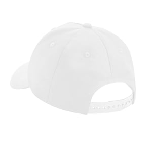 Beechfield 5 Panelen Biologisch Katoenen Baseball Cap (Wit)