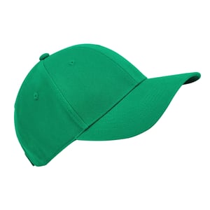 Beechfield Childrens/Kids EarthAware 6 Panel Organic Cotton Baseball Cap (Kelly Groen)