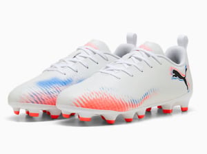 Kids Future 8 Football Boots Fg/ag in White