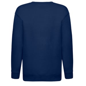 Fruit of the Loom Kinder/Kids Premium Sweatshirt met Inzetstuk (Marine)