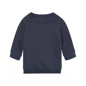Babybugz Baby Essentieel Effen Sweatshirt (Marine)