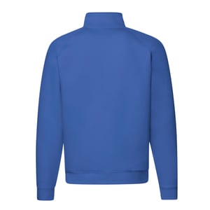 Fruit of the Loom Heren Premium Sweatshirt met Ritssluiting (Koningsblauw)