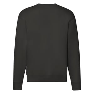 Fruit of the Loom Heren Premium Ingelegd Sweatshirt (Houtskool)