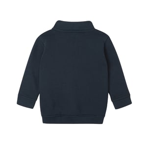 Babybugz Sweatshirt met kwart rits voor baby's (Marine)