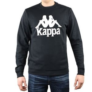 Kappa Heren Sertum Rn Sweatshirt (Zwart)