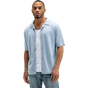 Butcher of Blue Clifde knit shirt shark blue