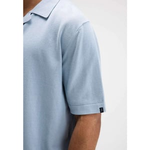 Butcher of Blue Clifde knit shirt shark blue