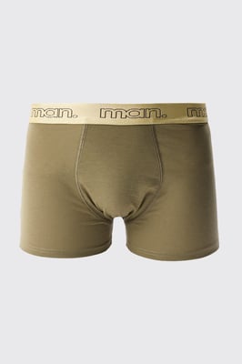 5 Pack Man Gold Waistband Boxers