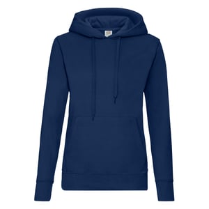 Fruit of the Loom Dames/Dames Klassieke Hoodie (Marine)