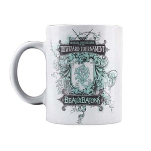 Harry Potter Beauxbatons Tovenaarswereld 320 ml mok (Wit)