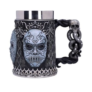 Harry Potter Dooddoener Masker Voldemort 600ml pul (Zwart)