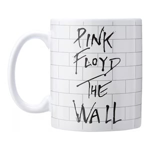 Pink Floyd De Muur 315ml Mok (Wit/zwart)