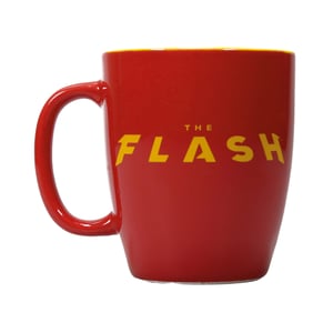 DC Comics Flash-mok van 300 ml (Rood/Geel)