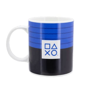 Playstation Streepjesmok (Blauw/Zwart/Wit)