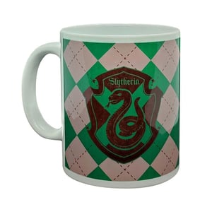 Harry Potter Slytherin Tovenaarswereld 320 ml mok (Groen/Wit)