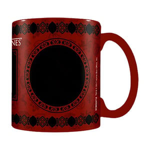 Game of Thrones Lannister 315ml mok met warmtewisselaar (Rood)