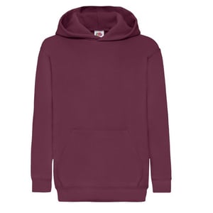 Fruit of the Loom Kinder/Kids Klassieke Hoodie (Bourgondië)