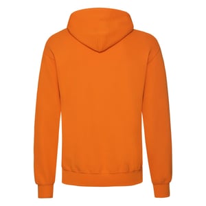 Fruit of the Loom Klassieke herenhoodie (Oranje)