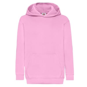 Fruit of the Loom Kinder/Kids Klassieke Hoodie (Lichtroze)