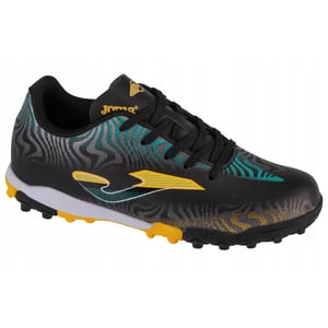 Joma Evolution kunstgras voetbalschoenen voor kinderen (ZWART/GEEL)