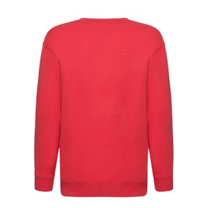 Fruit of the Loom Kinder/Kids Premium Sweatshirt met Inzetstuk (Rood)