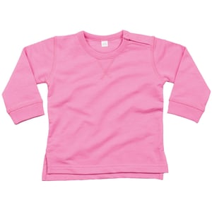 Babybugz Effen babytrui (Bubblegum Roze)