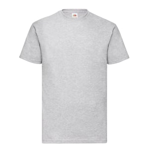 Fruit of the Loom Unisex Adult Waardevol Heather T-shirt (Grijs)