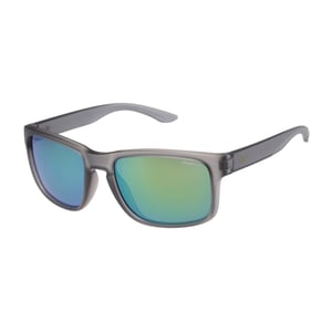 O'Neill Rectangle Mens Transparent Grey Green Mirror Polarized ONS Coastline 2.0