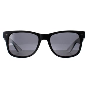 O'Neill Rectangle Womens Matte Black Dark Grey Polarized Sanya