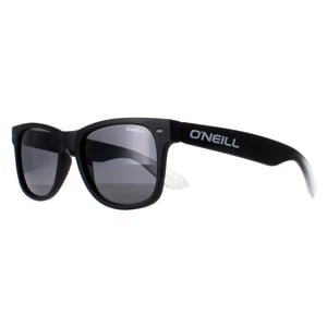 O'Neill Rectangle Womens Matte Black Dark Grey Polarized Sanya