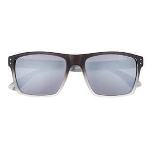 Superdry Rectangle Mens Dark Grey Gradient and White Silver Mirror SDS Kobe