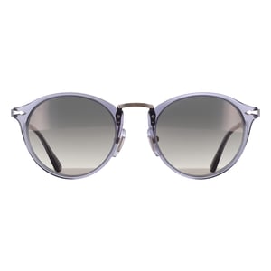 Persol Round Unisex Transparent Ocean Clear Gradient Grey PO3166S