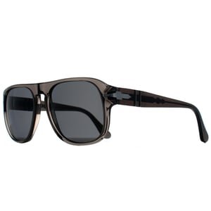 Persol Rectangle Unisex Smoke Black Polarized PO3310S Jean