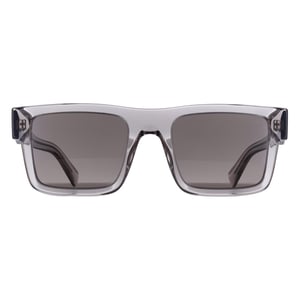 Prada Rectangle Mens Hematite Dark Grey PR19WS