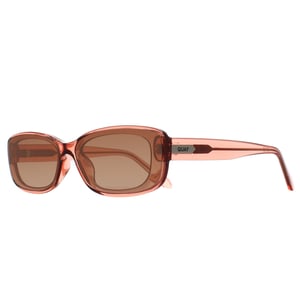 Quay Rectangle Womens Pale Rose Sepai Brown Gradient Vibe Check