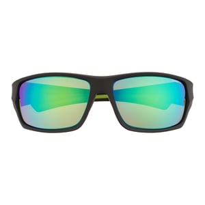 O'Neill Wrap Mens Matte Black Green Green Mirror Polarized ONS-9061 2.0