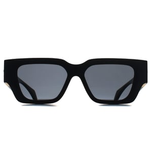 Versace Square Womens Black Dark Grey VE4497U
