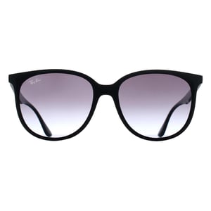 Ray-Ban Square Womens Black Grey Gradient RB4378