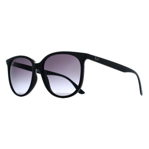 Ray-Ban Square Womens Black Grey Gradient RB4378