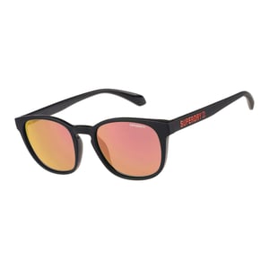 Superdry Round Mens Black Orange Revo Mirror SDS-5038
