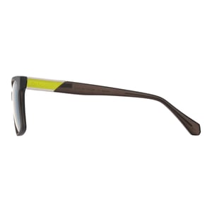 Superdry Rectangle Mens Dark Grey Oil Slick Mirror Polarized SDS-5039