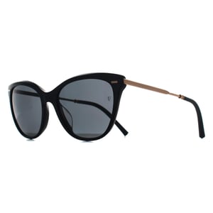 Oliver Peoples Cat Eye Womens Black Dark Slate OV5597SU Mrs Federer