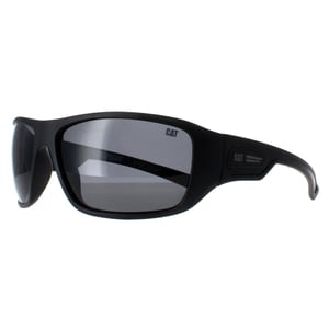 Caterpillar Wrap Mens Matte Black Grey Polarized CTS-JACK