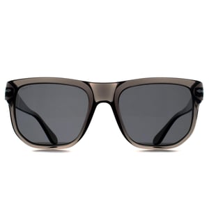 Persol Square Unisex Opal Smoke Dark Grey Polarized PO3306S
