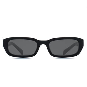 Prada Rectangle Womens Black Dark Grey PRB06S