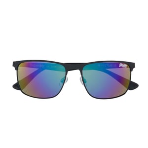 Superdry Rectangle Mens Rubber Black Oil Slick Mirror SDS Ace