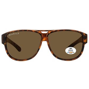 Montana Aviator Unisex Fit Over Matte Tortoise Brown Polarized FO6